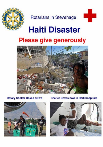 The Haiti earthquake appeal